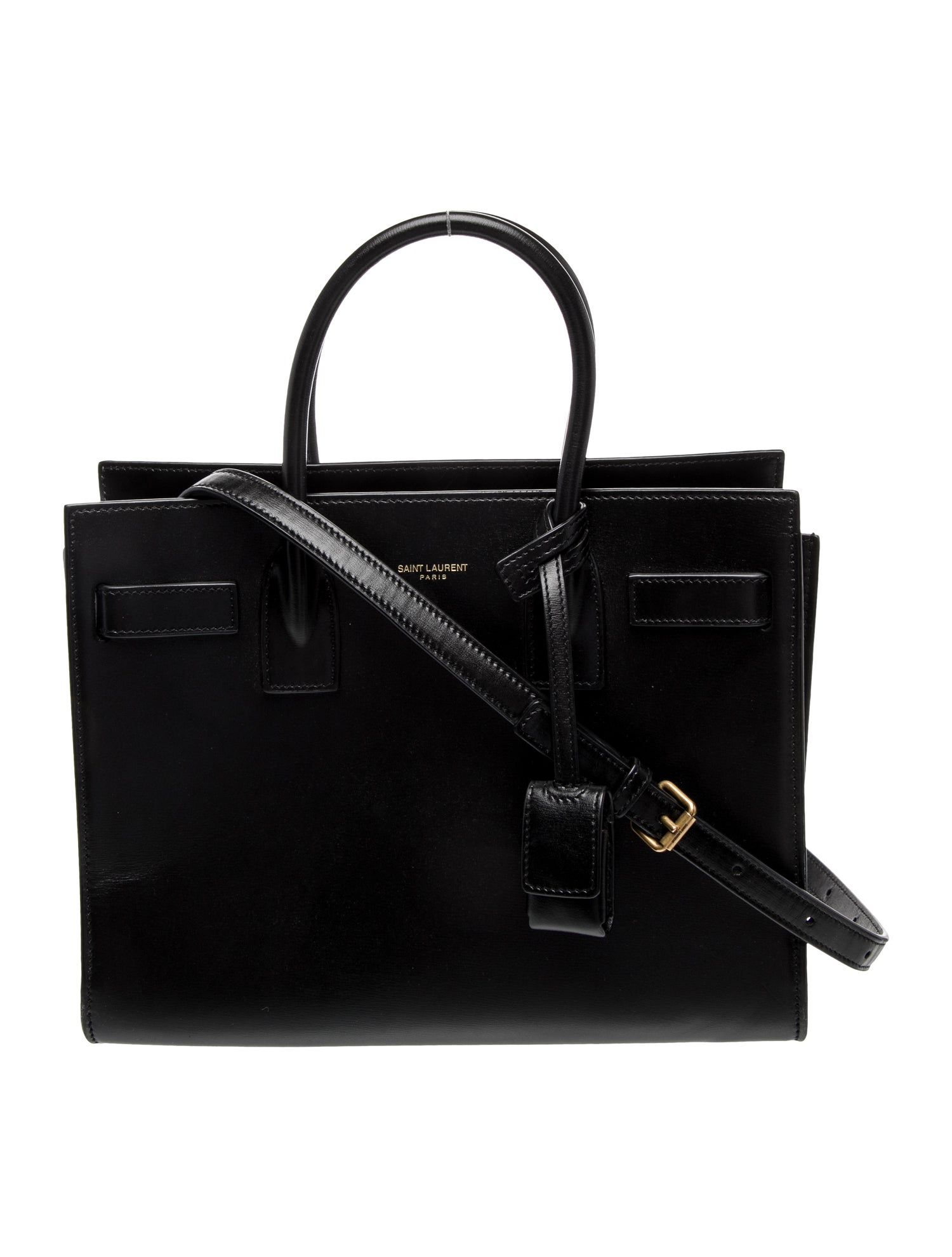 Saint Laurent Leather Leather Handle Bag